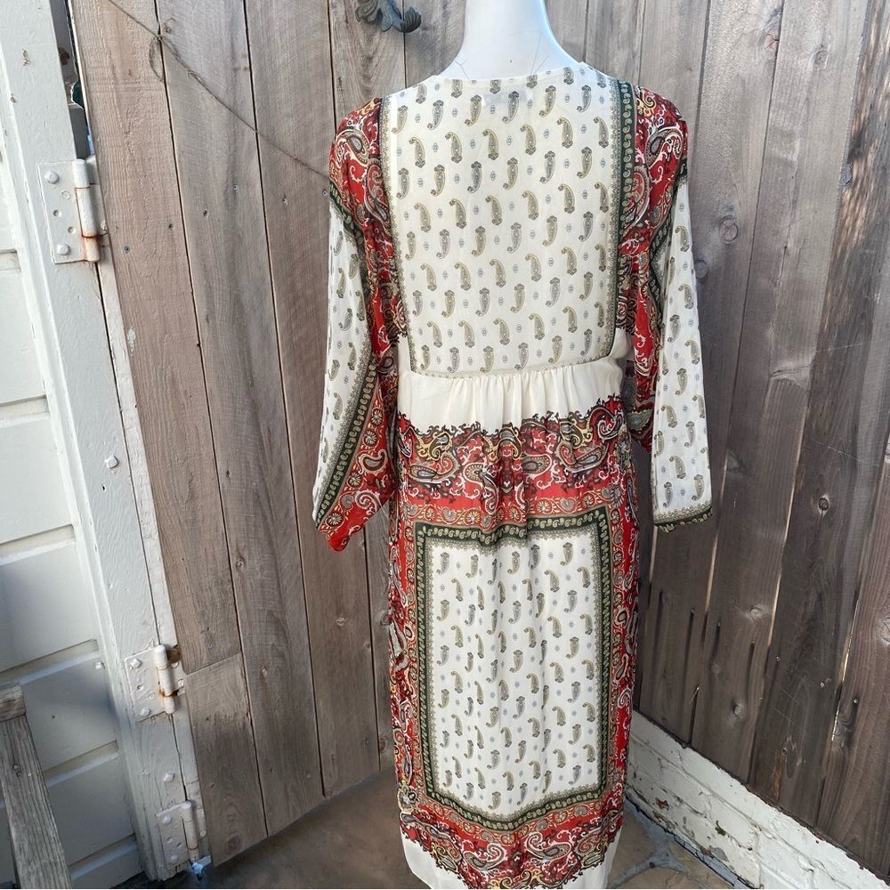 Mango paisley dress size small - Picture 13 of 15